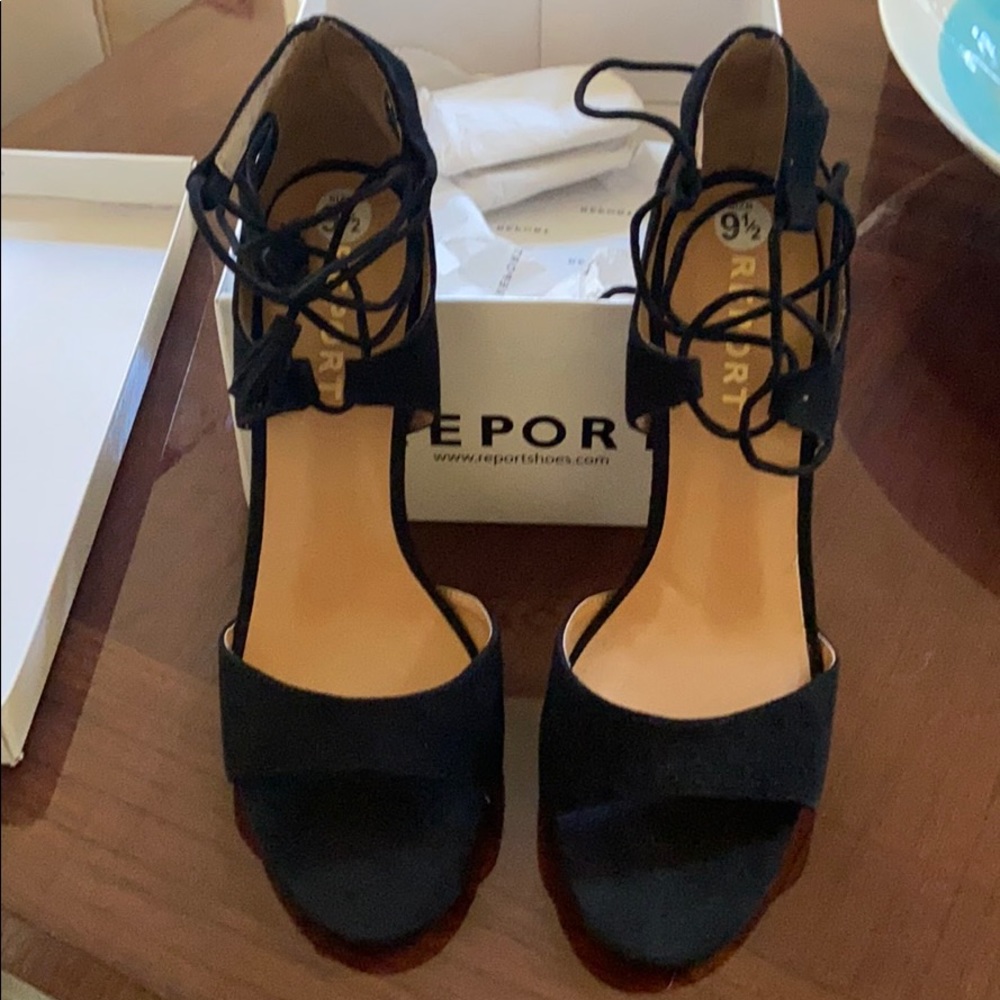 Tassel Wrap Around Bohemian Block Heel Sandals